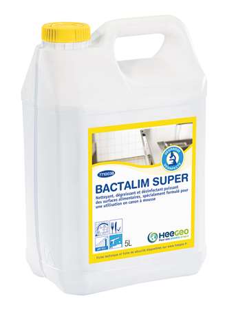 BACTALIM SUPER NETTOYANT DEGRAISSANT DESINFECT ALIM  B. 5 L