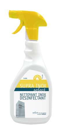 SUPRA INOX SELECT NETTOYANT DESINFECTANT INOX PULV 750 ML