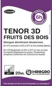 TENOR 3D DETERGENT DESINFECT DESODO FRUITS DES BOIS C. 250