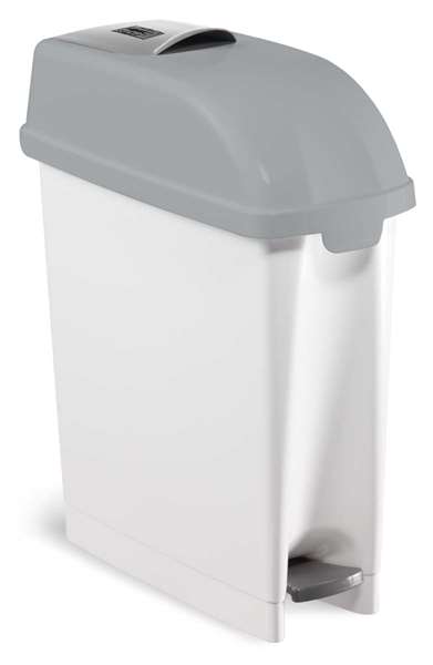 POUBELLE A PEDALE DESY HYGIENE FEMININE 17L COUV BASCULANT