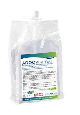 ADOC VIRUS STOP DETERGENT DESINFECTANT C4 X 1.7  L