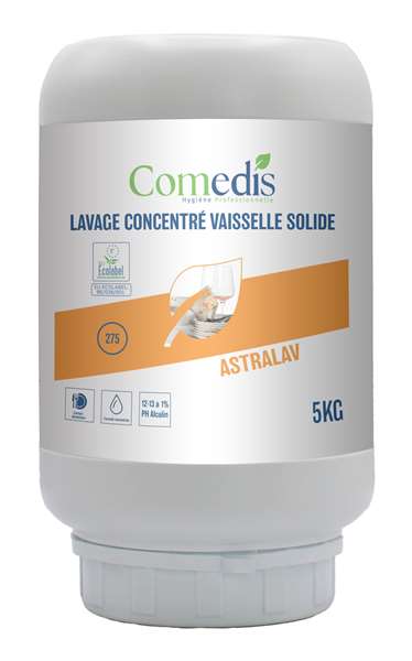 ASTRALAV LAVAGE VAISSELLE CONC SOLIDE ECOLABEL 5KG (275)