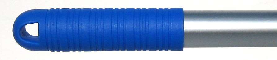 MANCHE ALU A TROU 140CM D23,4MM 4T BLEU