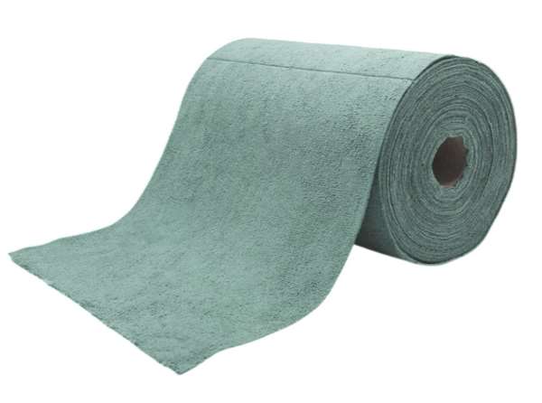 LAVETTE MICROFIBRE 30X30 BOBINE OEKO-TEX ECOLINE VERTE 75F